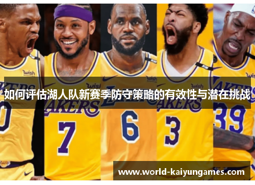 如何评估湖人队新赛季防守策略的有效性与潜在挑战